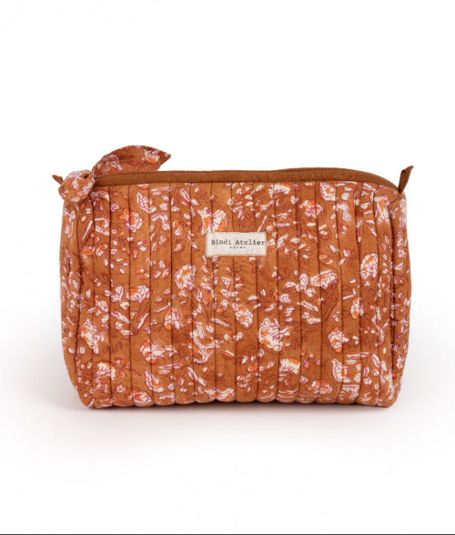 Trousse de toilette Sarika Caramel