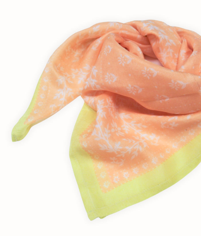 Foulard en soie - Karma Pêche
