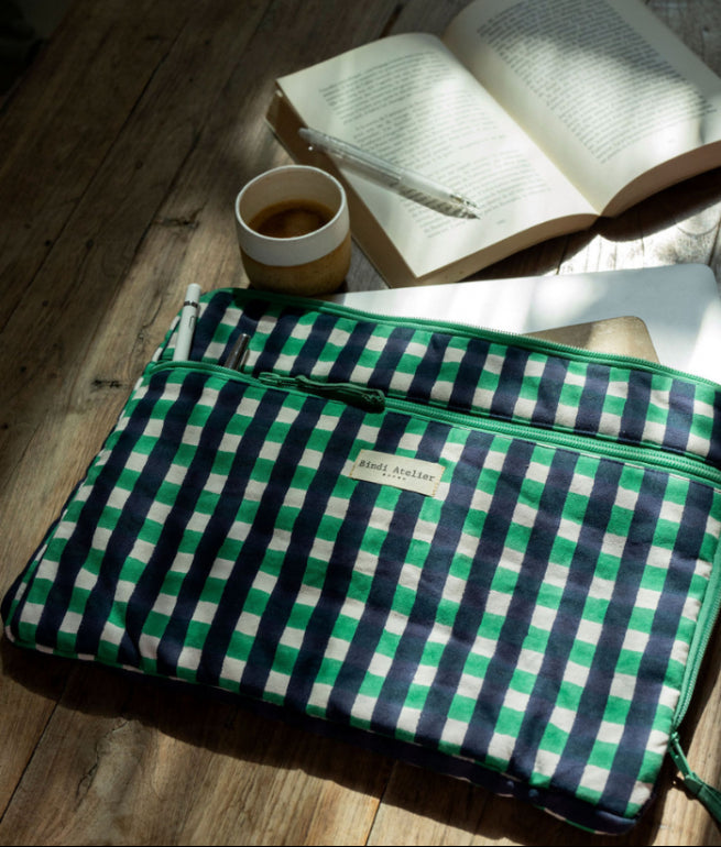 Pochette ordinateur 13" Tara Fougère