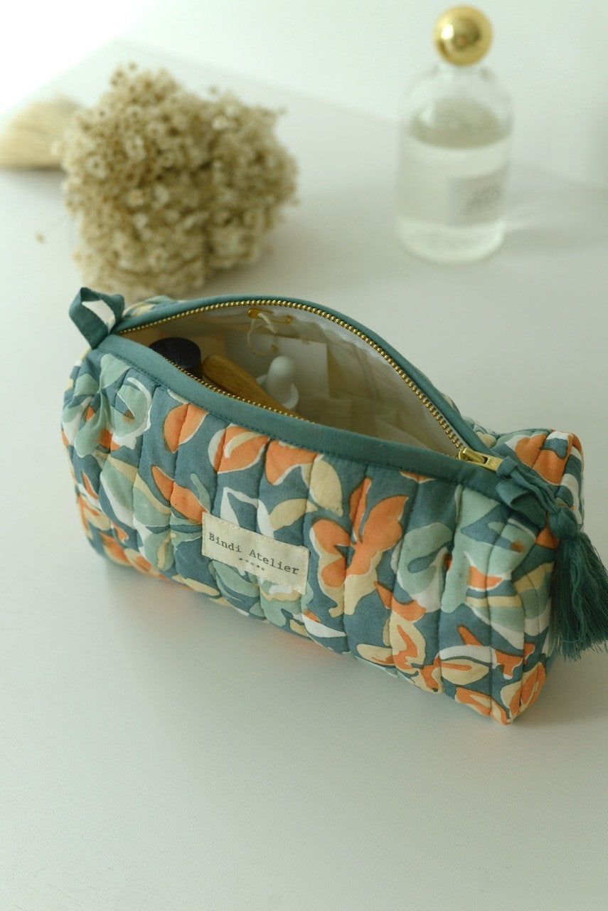 Trousse maquillage - Zinnia Azur
