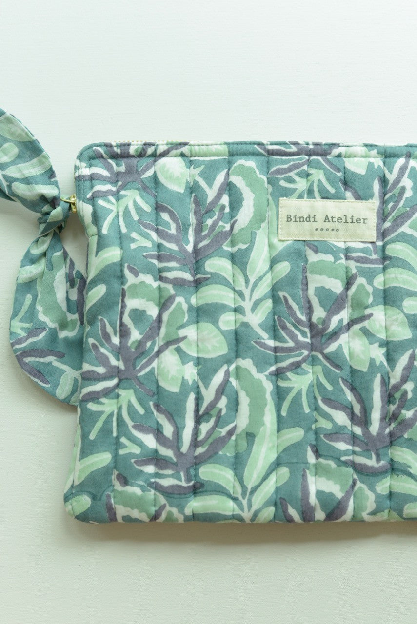 Pochette plate / Ipad - Padana Azur