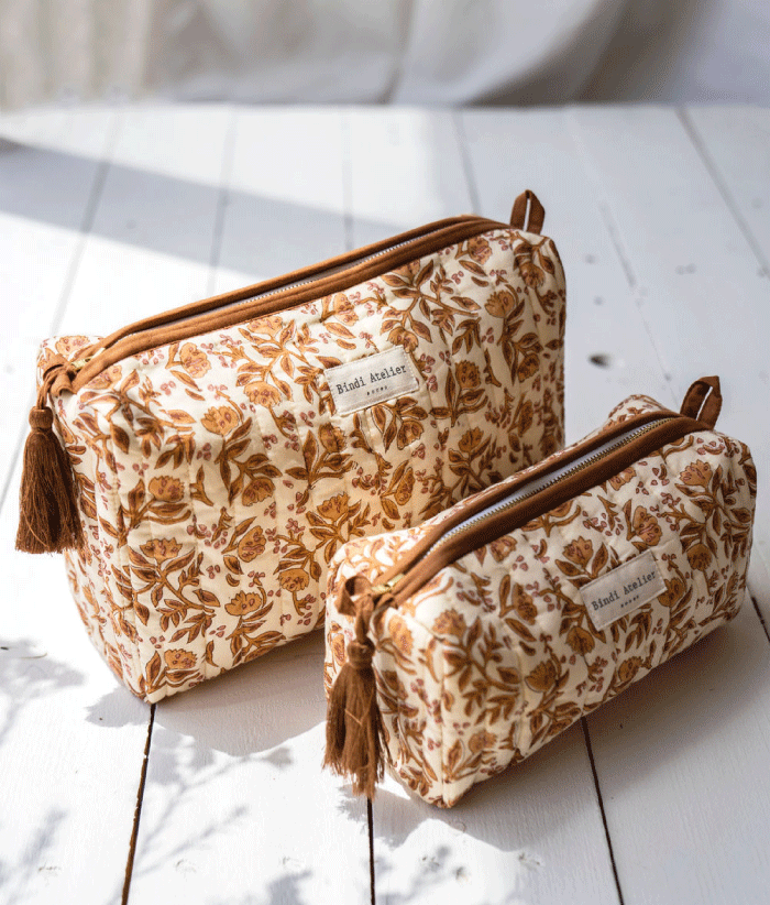 Trousse de toilette - Mayli Havane
