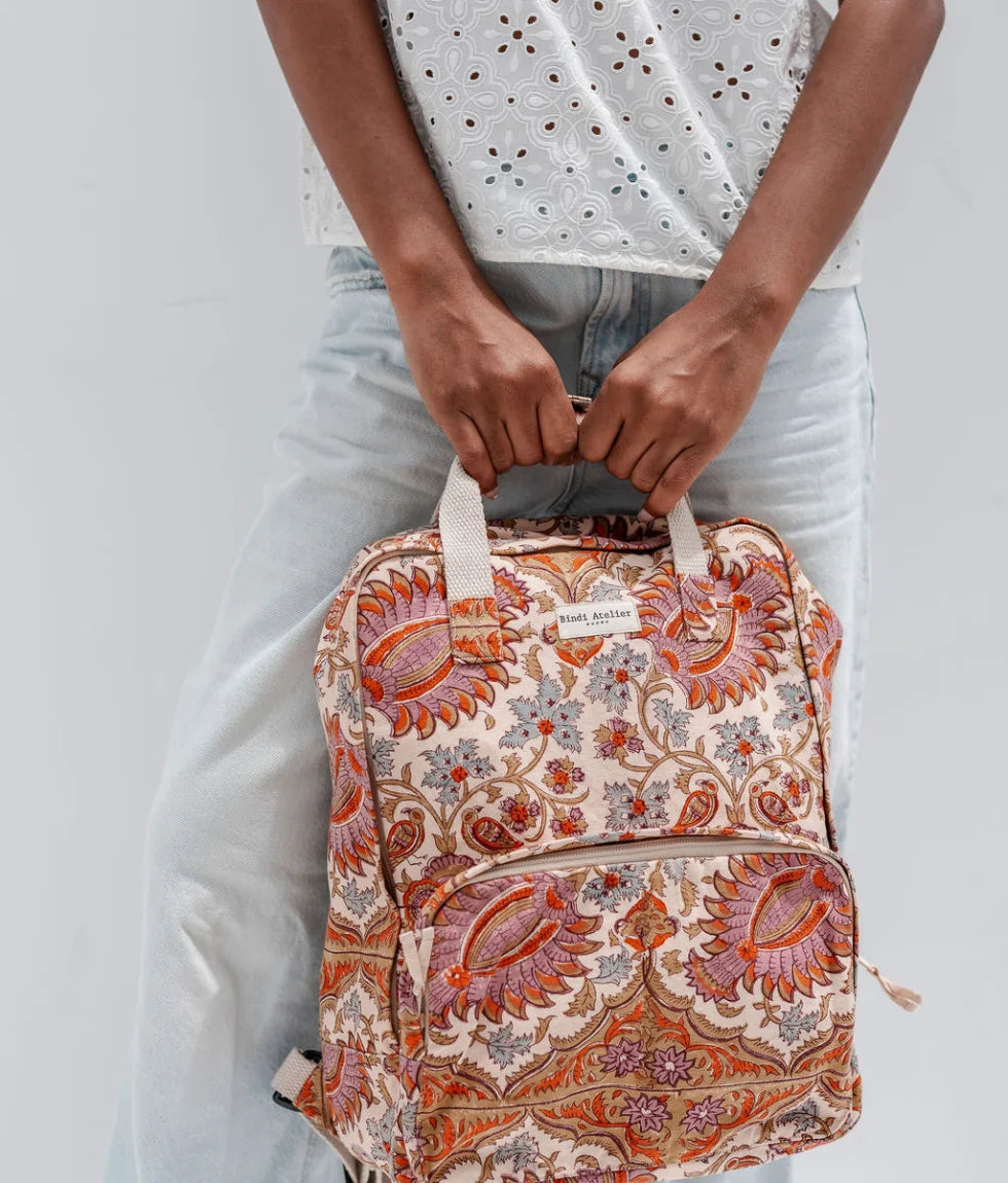 Sac à dos adulte Indira Camel