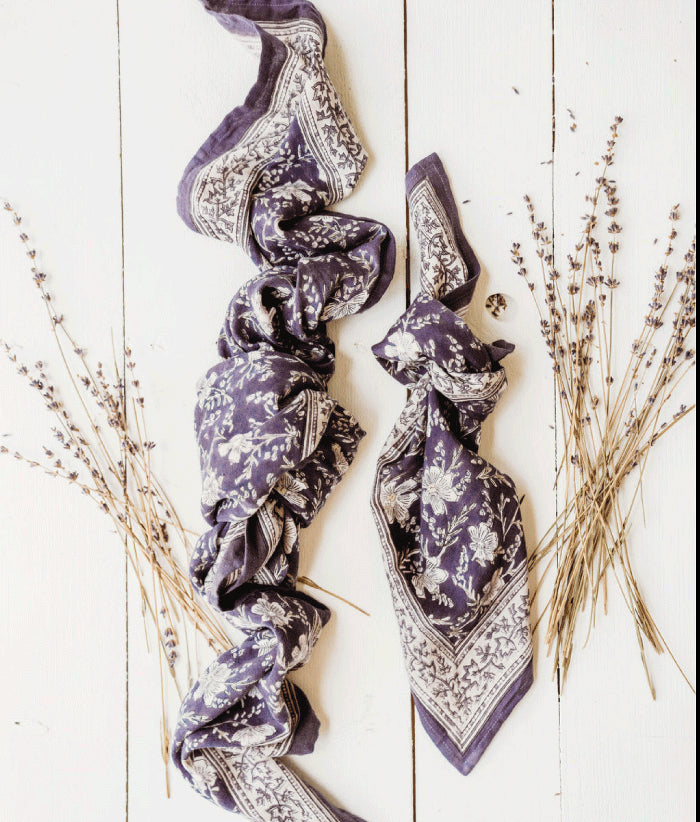 Grand foulard - Hamelia Iris
