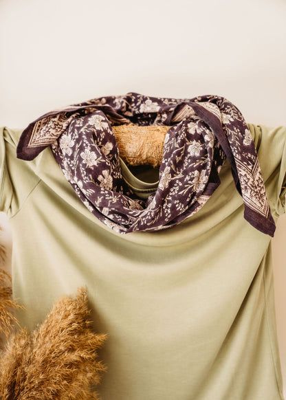 Grand foulard - Hamelia Iris