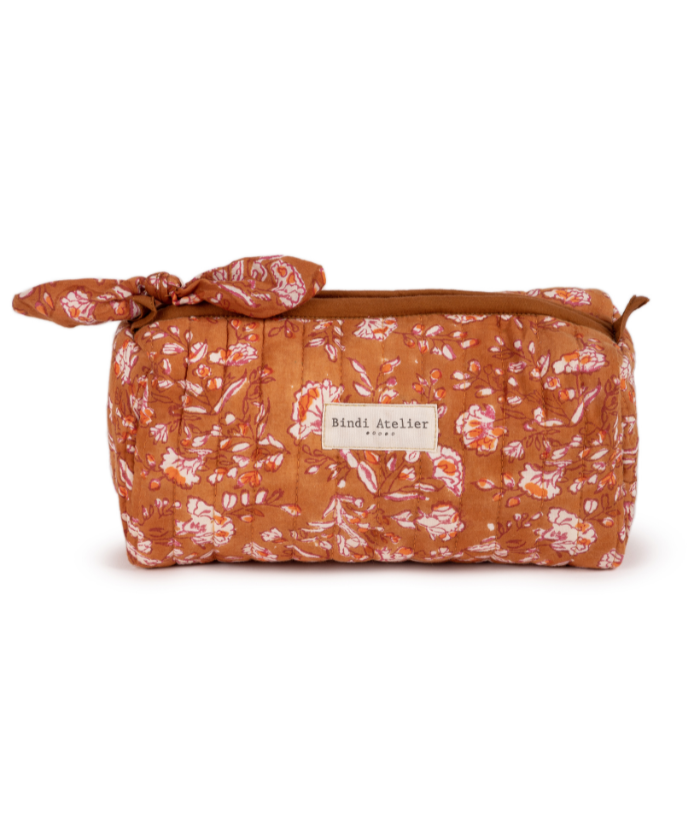Trousse maquillage - Sarika Caramel