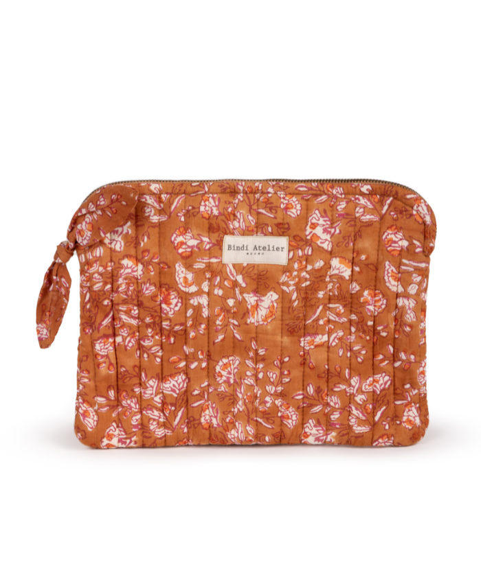 Pochette plate / Ipad - Sarika Caramel