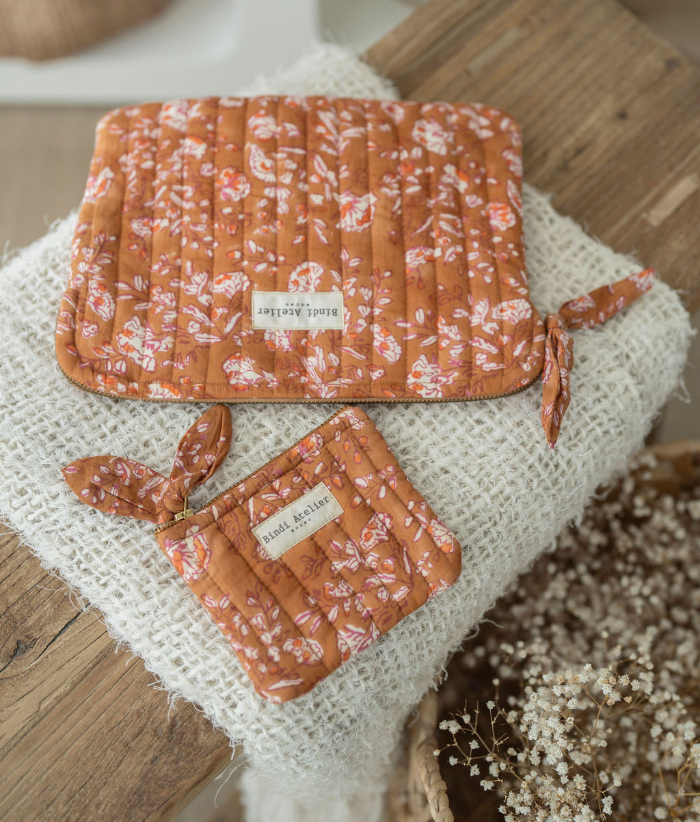 Porte monnaie - Sarika Caramel