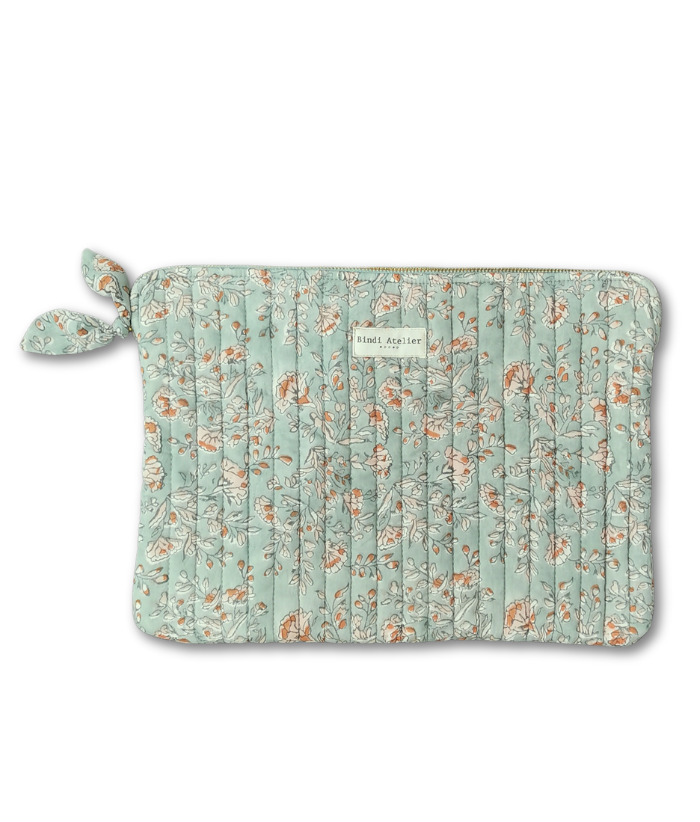 Pochette d'ordinateur - Sarika Matcha