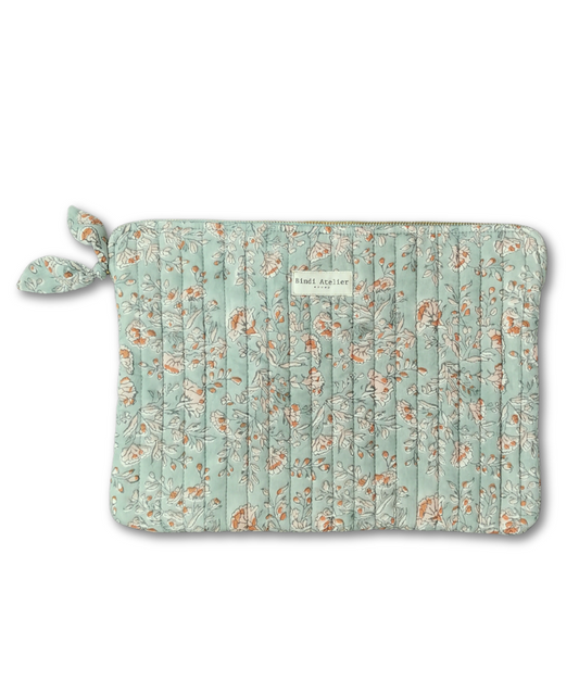 Pochette d'ordinateur - Sarika Matcha