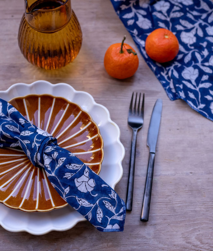Serviette de table - Sienna Indigo