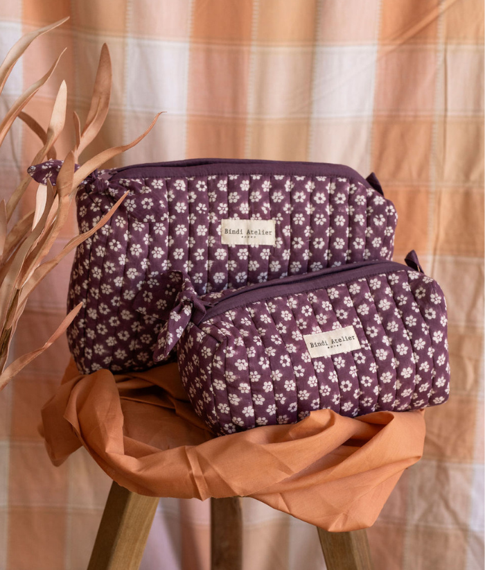 Trousse maquillage - Alma Prune