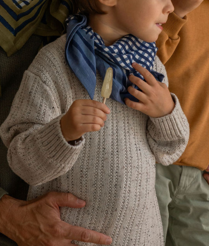 Petit foulard - Tara Brume