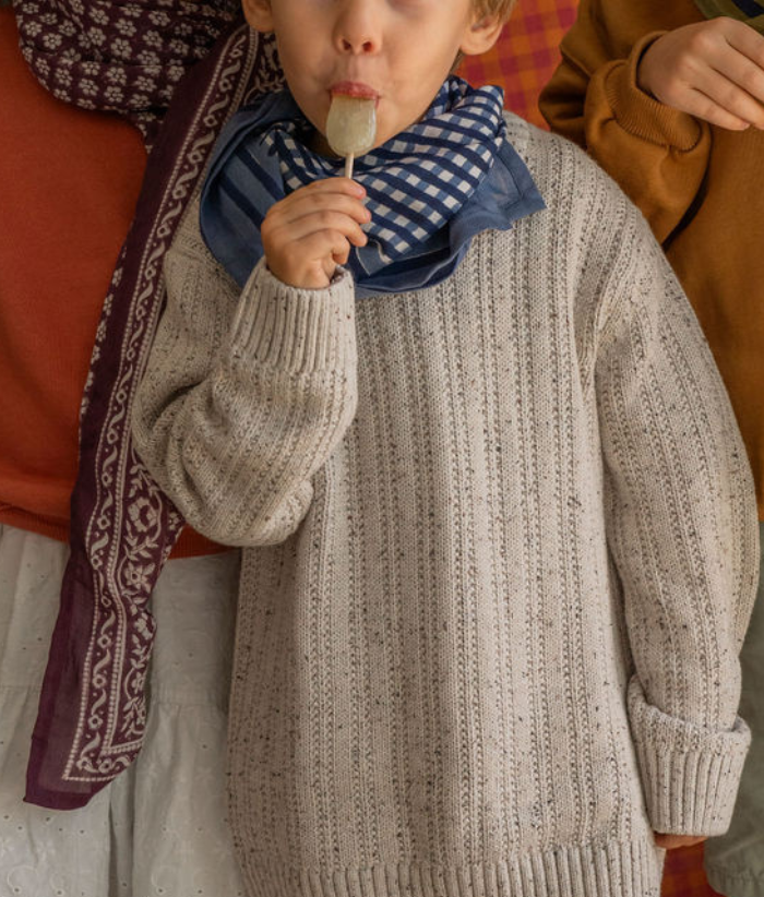 Petit foulard - Tara Brume