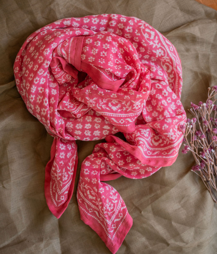 Petit foulard - Alma Pink