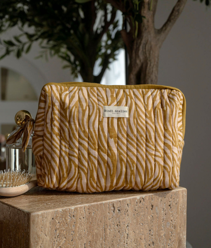 Trousse de toilette - Zebra Havane