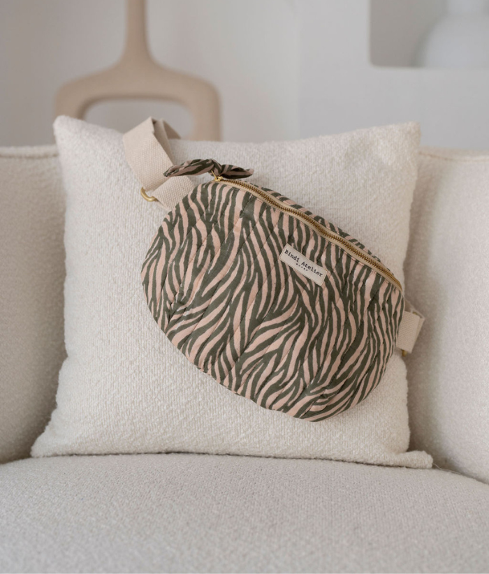 Sac banane - Zebra Khaki