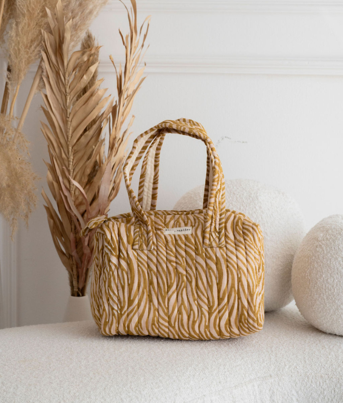 Sac vanity - Zebra Havane