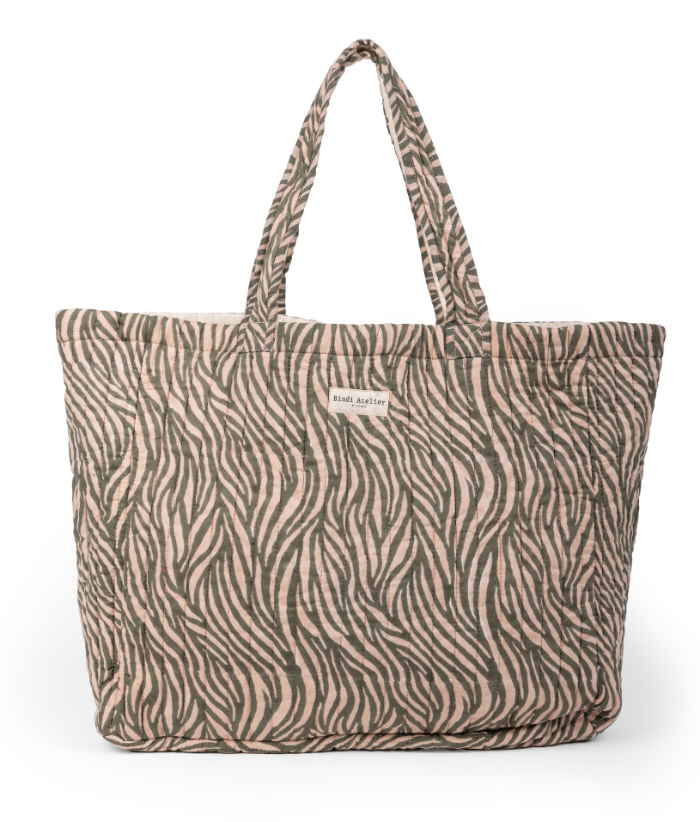 Cabas - Zebra Khaki