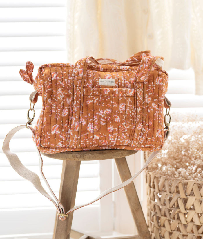 Sac weekend ou à langer  - Sarika Caramel