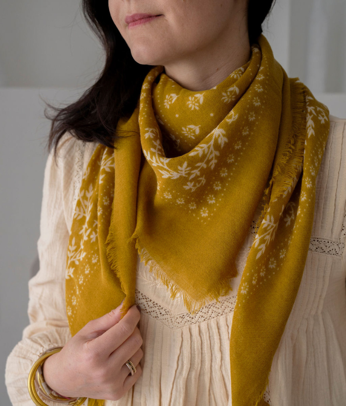 Foulard en laine - Karma Cumin