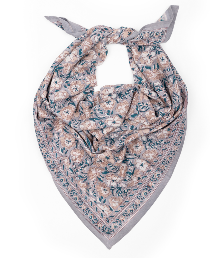 Grand foulard indien - Salvador Orage