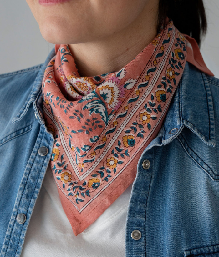 Petit foulard - Capri Pêche