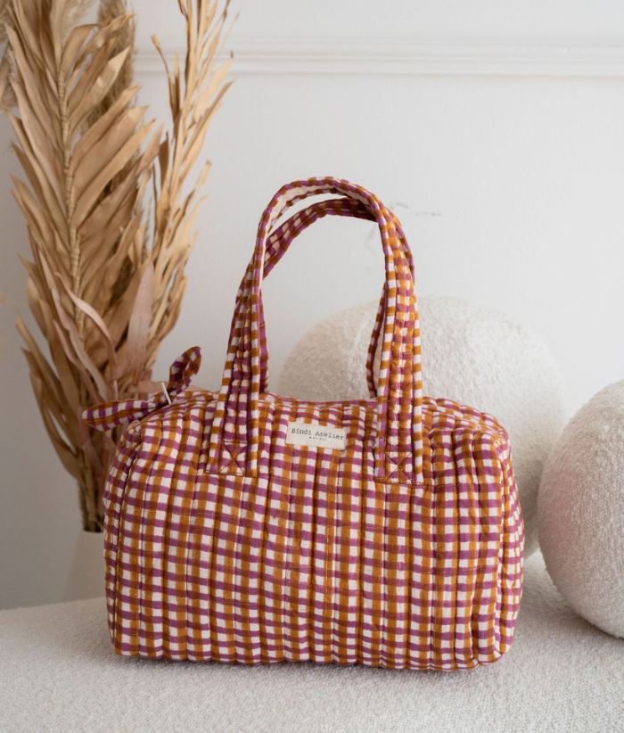 Sac vanity - Tara Camel
