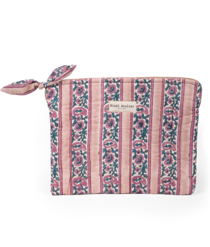 Pochette plate / Ipad - Jaya Lilas