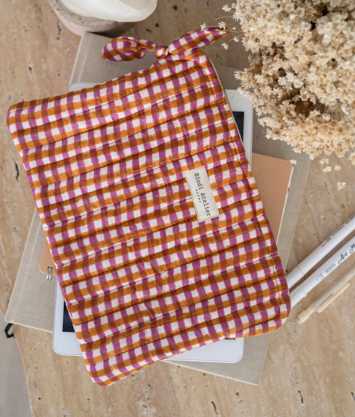 Pochette plate / Ipad - Tara Camel