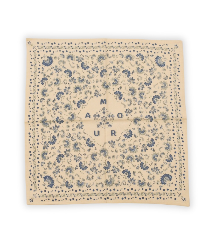 Petit foulard - Amour Perle