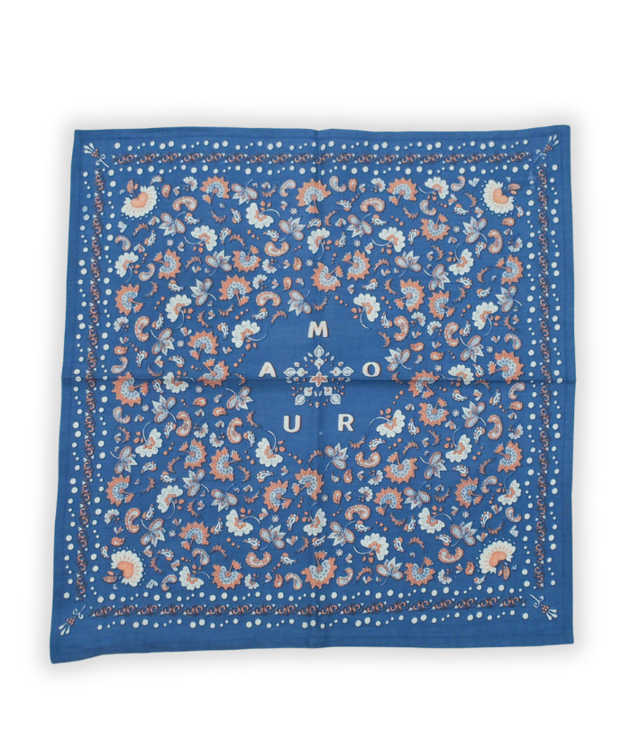 Petit foulard - Amour Ciel