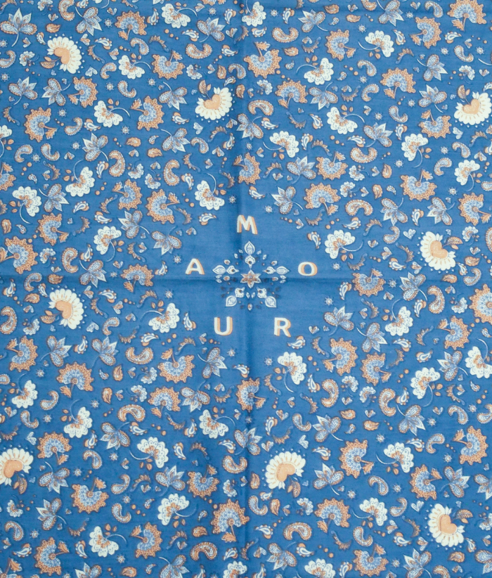 Grand foulard - Amour Ciel