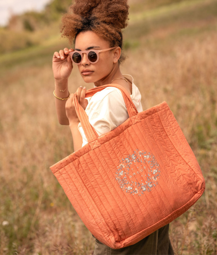 Cabas - Amour Corail