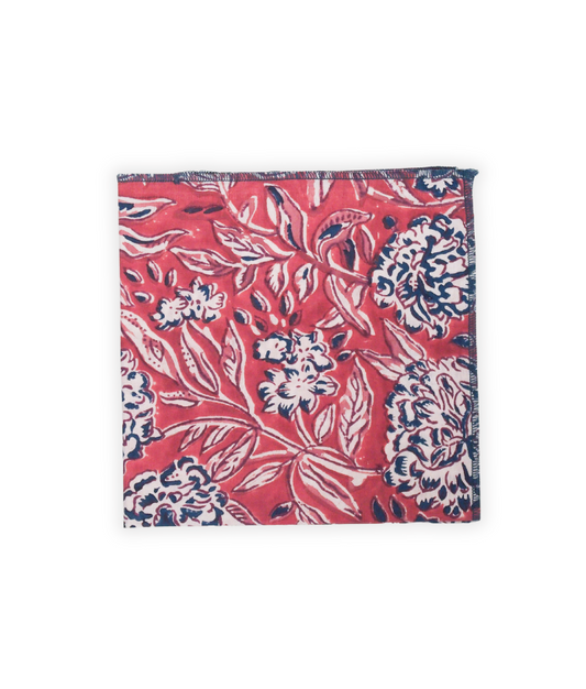 Serviette de table - Bouquet Framboise