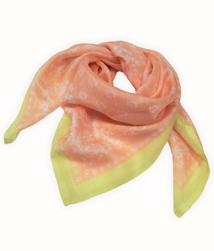 Foulard en soie - Karma Pêche