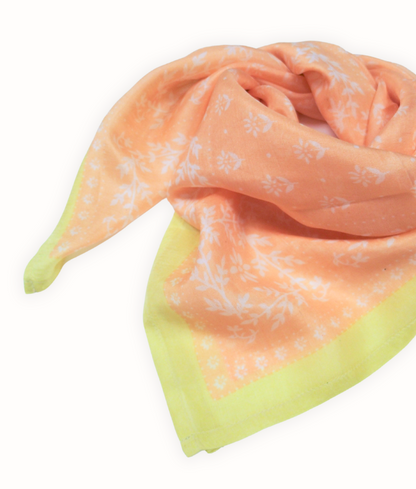 Foulard en soie - Karma Pêche