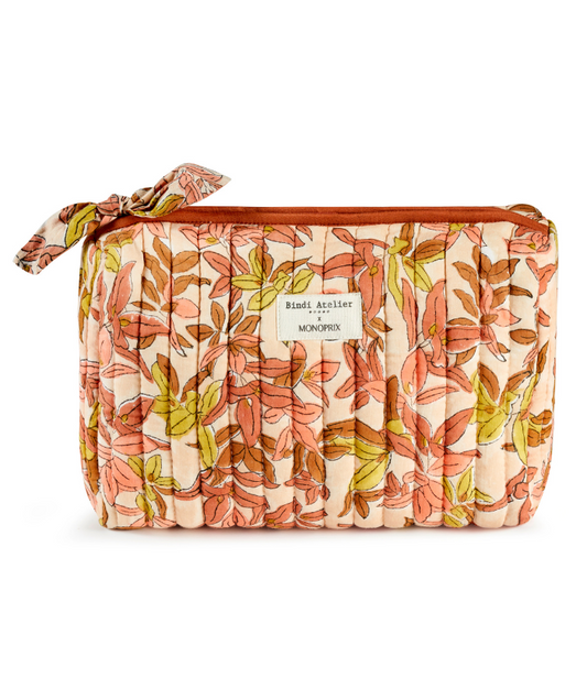 Trousse de toilette Bahia Nude - Bindi Atelier x Monoprix