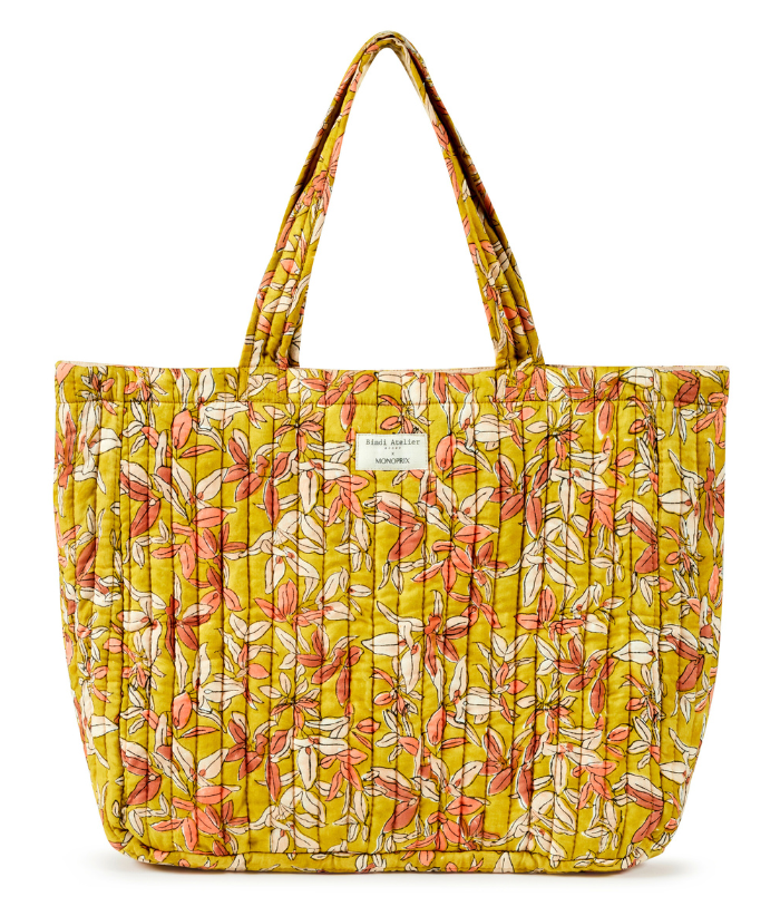 Cabas Bahia Safran - Bindi Atelier x Monoprix