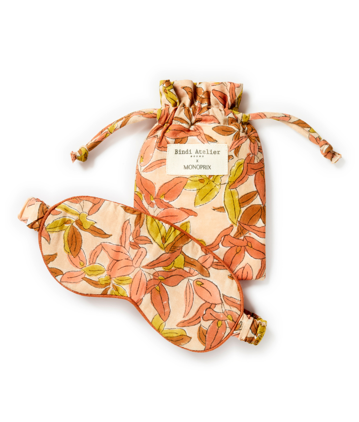 Masque sommeil Bahia Nude - Bindi Atelier x Monoprix