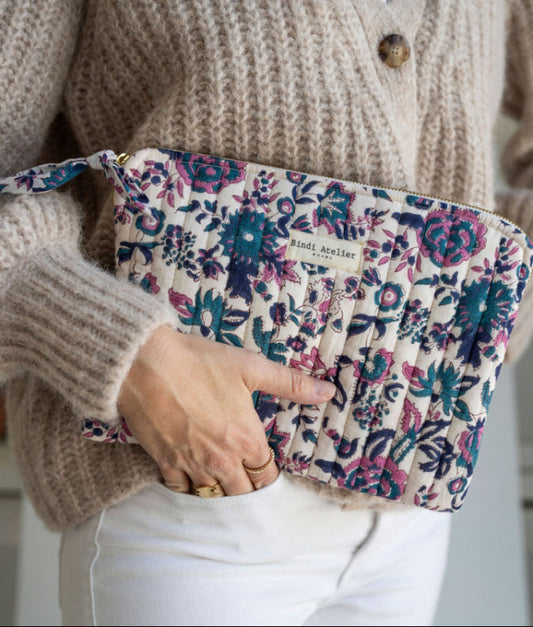 Pochette plate / Ipad - Goa Myrtille