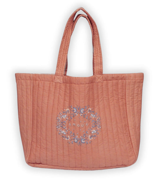 Cabas - Amour Corail