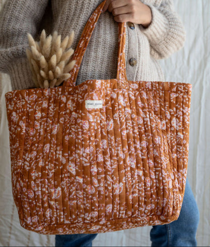 Sac cabas Sarika Caramel