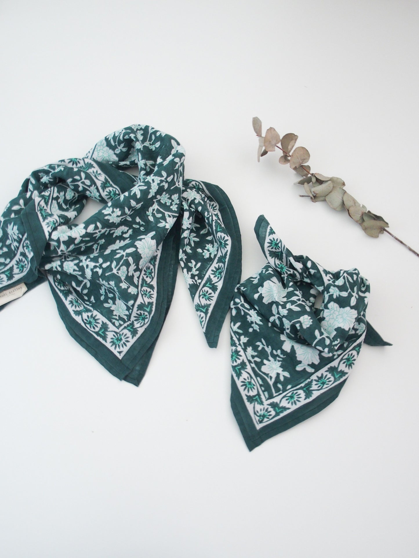 Grand foulard - Nidhi Eucalyptus