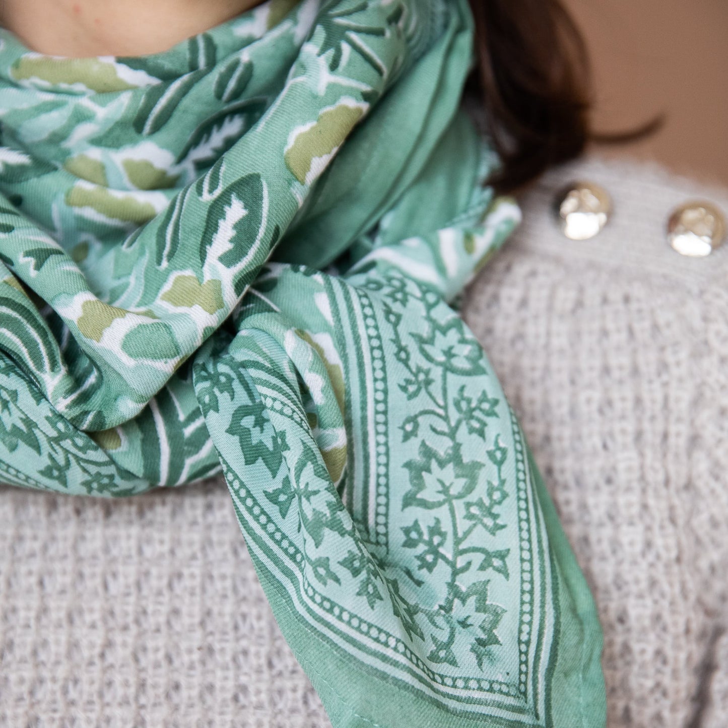 Grand foulard - Padana Aqua