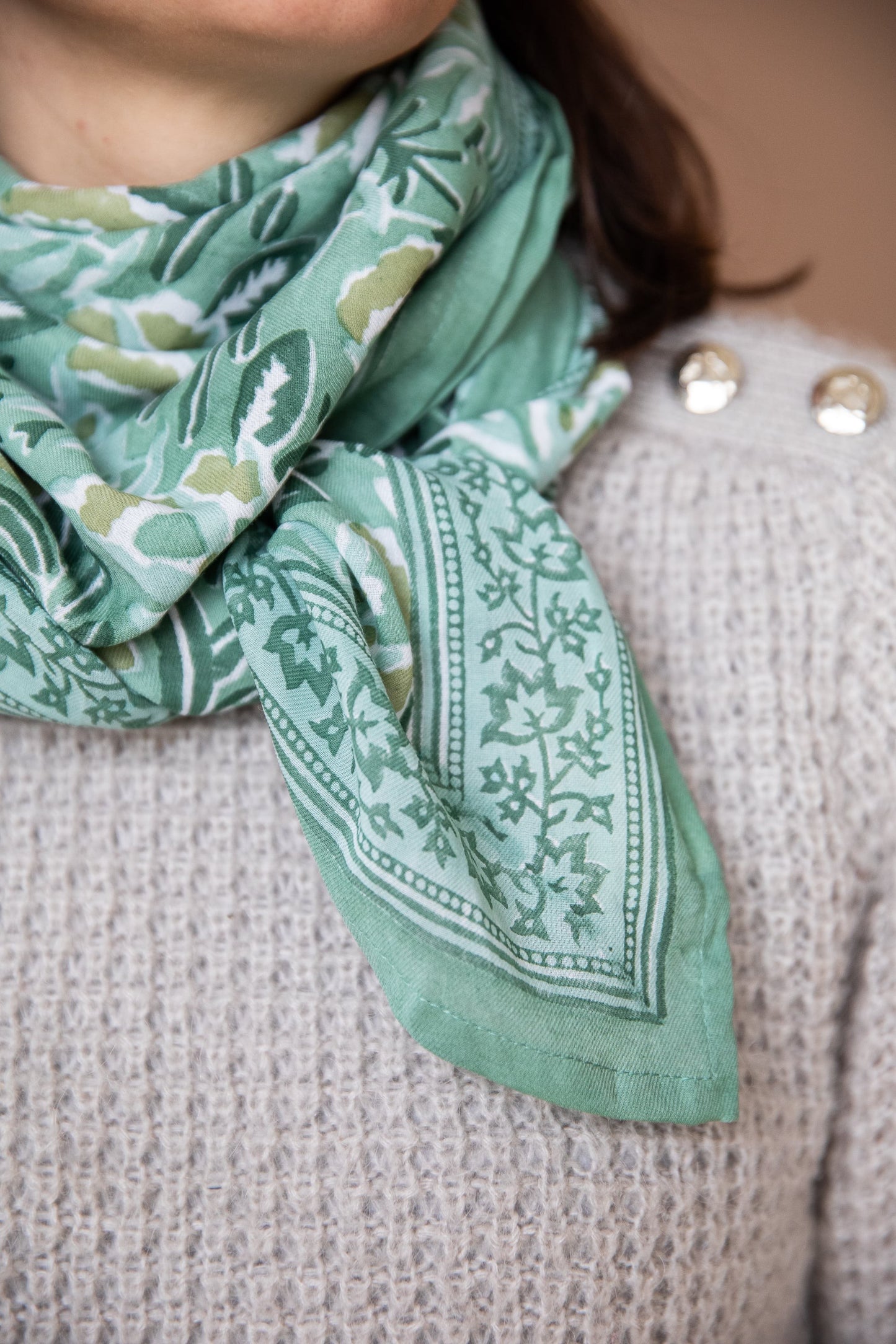 Grand foulard - Padana Aqua