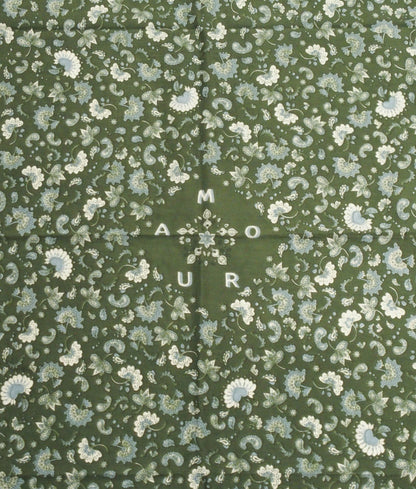 Grand foulard - Amour Khaki