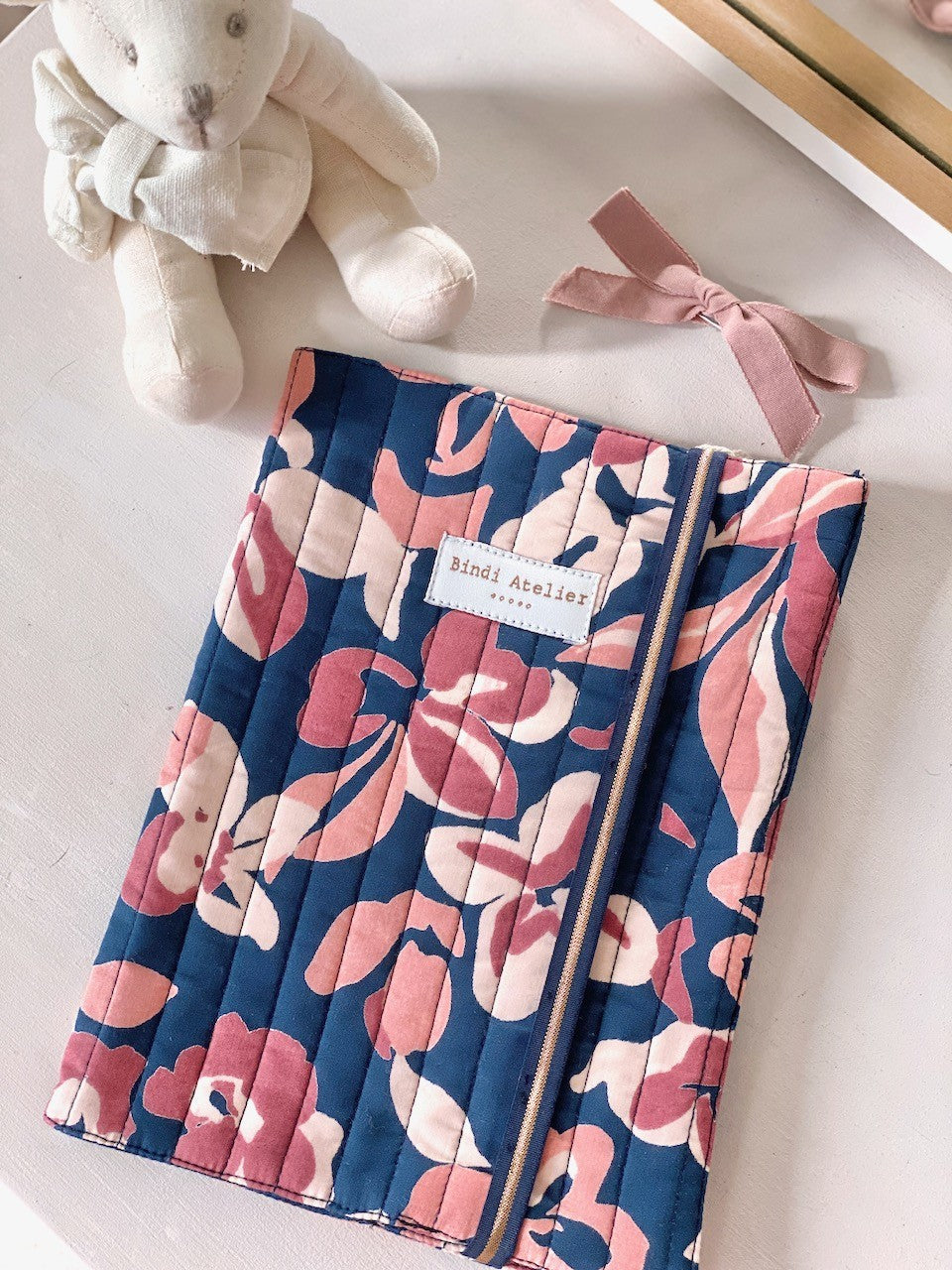 Protège carnet de santé Zinnia Minuit