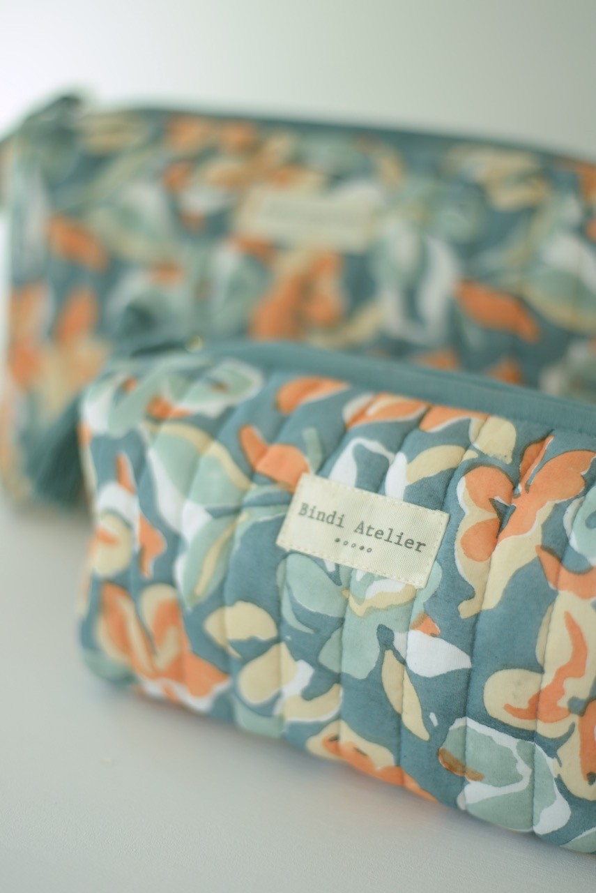 Trousse maquillage - Zinnia Azur
