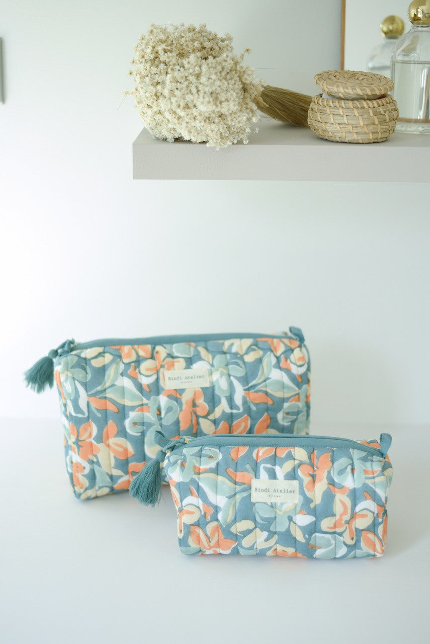 Trousse maquillage - Zinnia Azur